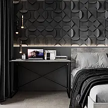 Стіл письмовий Line Ascet 120*50 см Ательє світлий ТМ ARTinHEAD, фото 6