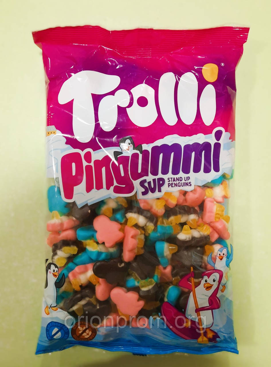 Цукерки мармелад Trolli Пінгвіни 1 кг