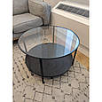 Журнальний столик VITTSJO 75 см IKEA 802.133.09, фото 3