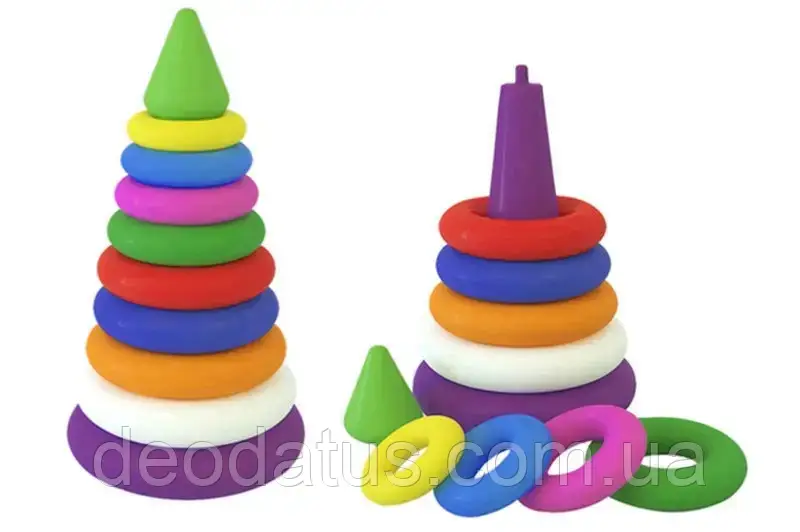 Іграшка пірамідка видувна Технок 2360 піраміда, фото 1