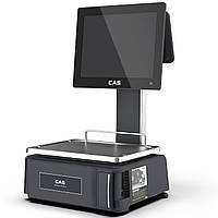 Ваги з друком етикетки  CAS CL-8000 (PCA) до 15 кг