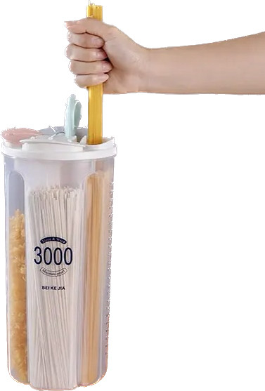 Ємність для сипких 3 л на 4 відділення з мірною шкалою 12,3 х 30,5 х 13,8 см, фото 1