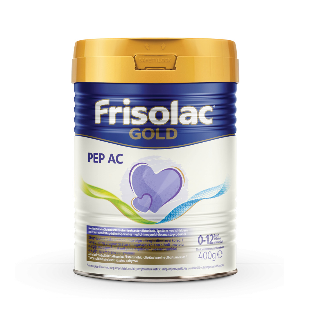Frisolac Gold Pep AC Cуміш для дітей від 0 до 12 місяців, 400г. (Фрисолак)