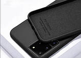 Чохол-бампер Silicone cover з мікрофіброю для Galaxy S20 Ultra (SM-S908B), фото 4