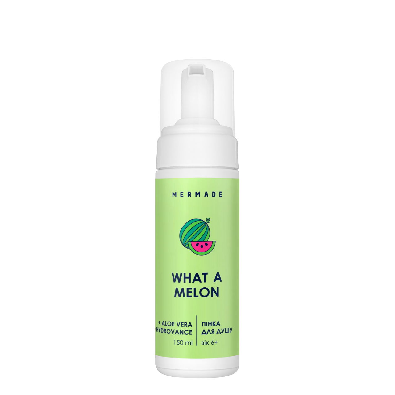 Пінка для душу парфумована Mermade What a Melon аромат "Кавун" 150 мл, фото 1
