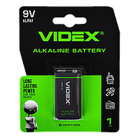 Батарейка 6LR61 (Крона) "Videx"