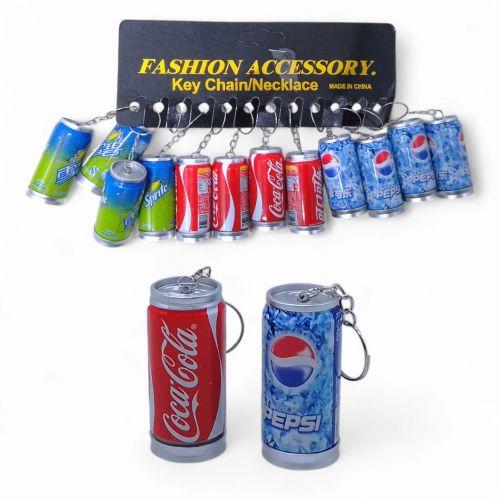 Ручка-брелок Банка Кола, Пепсі, Спрайт, 12 штук, фото 1