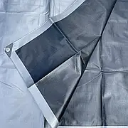 Тент 260 г/м2 2 мх6м тарпауліновий "PLANDEKA" для захисту від дощу