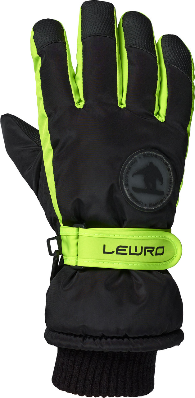 Рукавиці лижні Lewro VINGY/BAFE (чорні, 8-11)