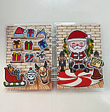 Розвиваюча книжка - блокнот липучки новорічна ТОКА БОКА TOCA BOCA Merry Christmas Зустрічаємо Новий рік 202414, фото 4