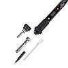 Паяльник з регулюванням температури та змінними жалами JCD 908S 80W + набір (пенал) + змінні жала, фото 5