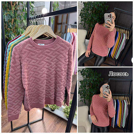 Теплий жіночий светр, тканина "Кашемір" 44/46, 48/50, 52/54 розмір 44/46 52/54, фото 1