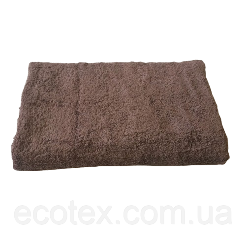 Рушник махровий, лазня, 70*140 см., коричневий, фото 1