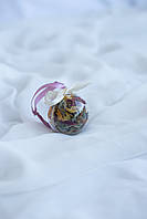 Трав'яний чай із пелюстками в новорічній кулі Кулька 5 см