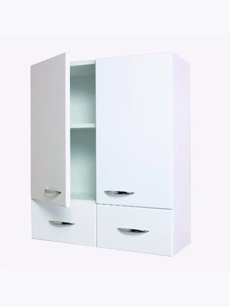 Шафа для ванної кімнати навісна ШВК - 25, колір Білий