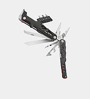 Мультитул туристичний  Багатофункціональні плоскогубці портативні складні  Black 834