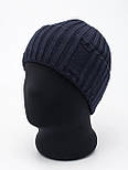 Чоловіча одинарна тепла шапка в різних кольорах, фото 2