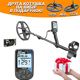 Металошукач Nokta Double Score. Друга котушка в подарунок! Офіційна гарантія. Мультичастота! IP68