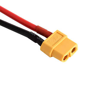 Роз'єм живлення XT60 (мама) з проводом 12 AWG, фото 3