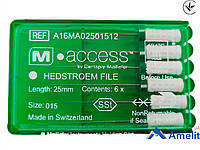 Інструмент ручний H-File M-Access №15, 25 мм (Dentsply Sirona), 6 шт./пак.