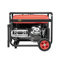 Генератор STORM INTERTOOL DT-1176 бензиновий 7/7.5 кВт, 220/380 В, 25 л, електро+ручний старт, мідна обмотка, фото 9