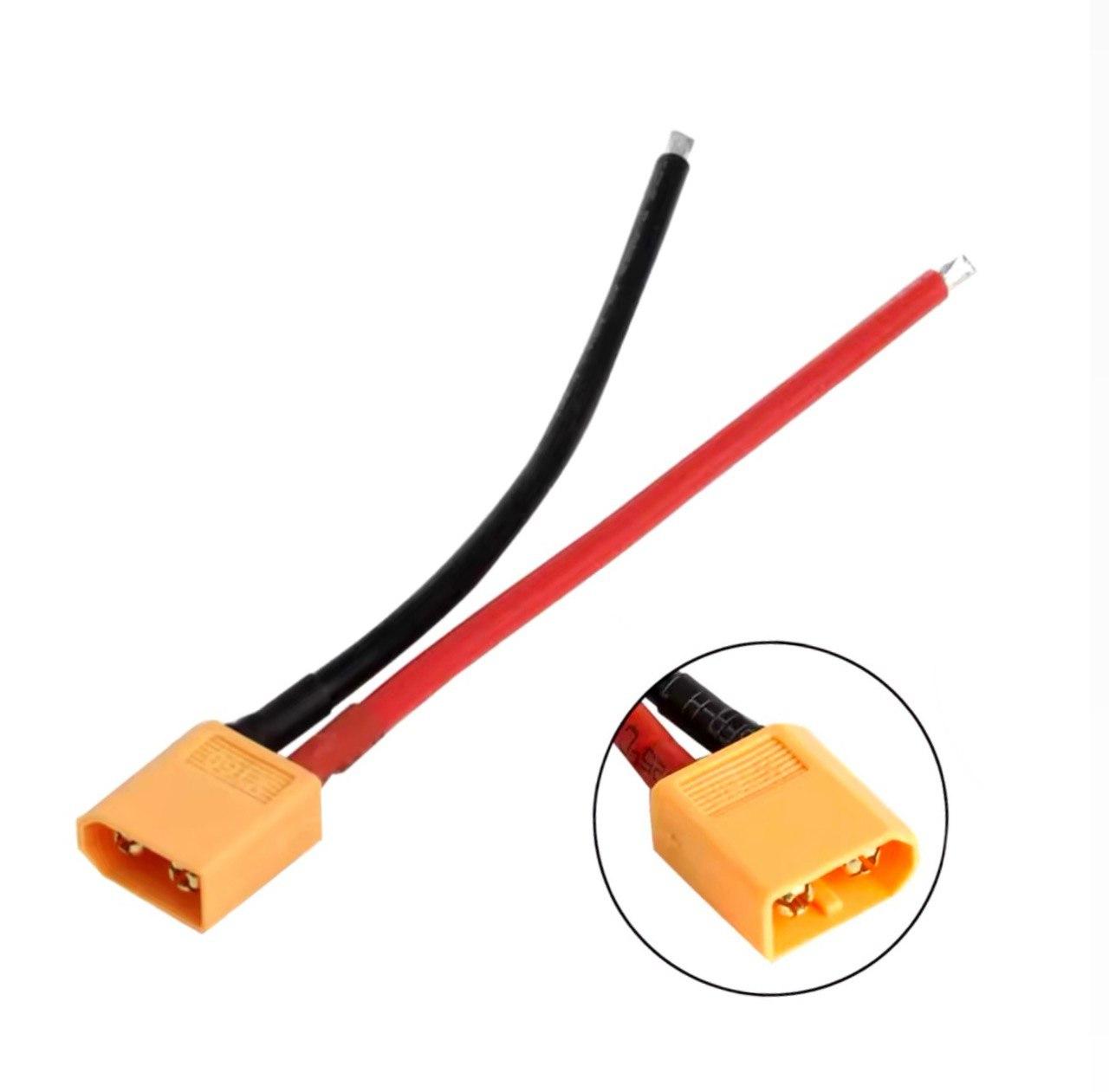 Роз'єм живлення XT60 (тато) з проводом 12 AWG