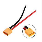 Роз'єм живлення XT60 (тато) з проводом 12 AWG