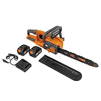 Акумуляторна ланцюгова пила ТЕХАС TAOE-S16 в комплекте зарядка+2 акум
