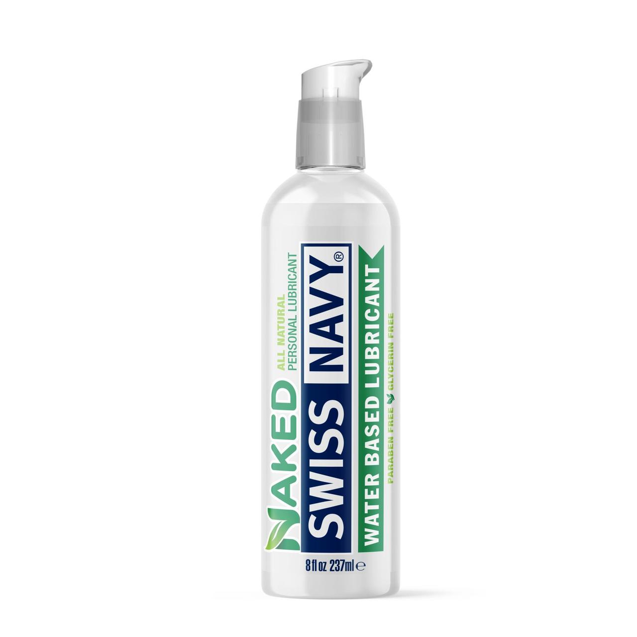 Лубрикант на водній основі Swiss Navy NAKED All Natural 237 мл, для чутливої шкіри