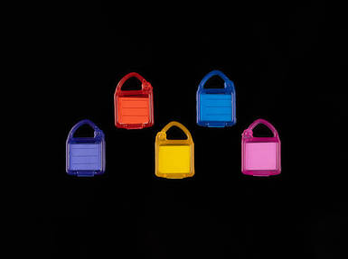 Бирка для ключів. Колір мікс. 38мм