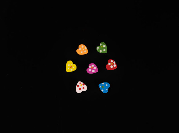 Дерев'яні заготовки для намистин. Колір мікс. 14мм