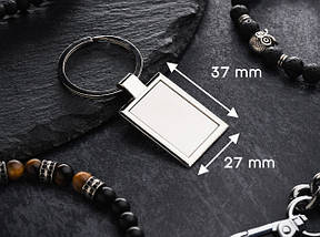 Заготовка для брелка. 37х27мм, фото 2