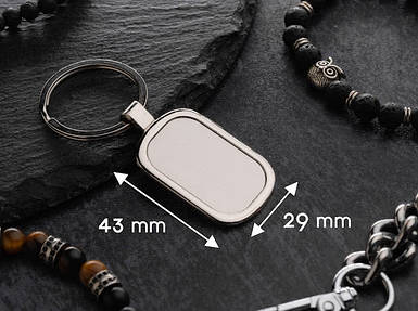 Заготовка для брелока. 43х29мм