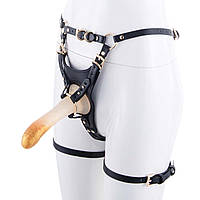 Страпон LOCKINK SEVANDA Queen Sheba Strapon - Golden Dildo