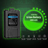 BAOFENG UV-5R+ Plus двостороння радіостанція, великий радіус дії для дорослих, перезаряджається з навушником, рація, фото 4