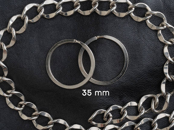 Кільце пласке. 35мм, фото 1