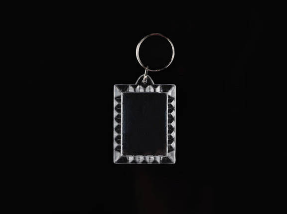 Акрилові заготовки для брелока. Візерунок. 38х55мм (Фото 28х39мм)., фото 1