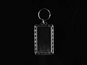 Акрилові заготовки для брелка. Візерунок. 38х67мм (Фото 29х53мм)., фото 3