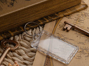 Акрилові заготовки для брелка. Візерунок. 38х67мм (Фото 29х53мм)., фото 4