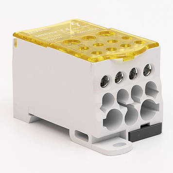 Блок розподільчий 250A на DIN-рейку (однофазний)