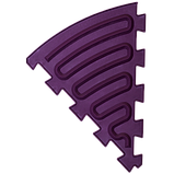 Масажний ортопедичний килимок пазли Ортек Ortek набір для дітей у садок групи раннього розвитку додому 16+10, фото 9