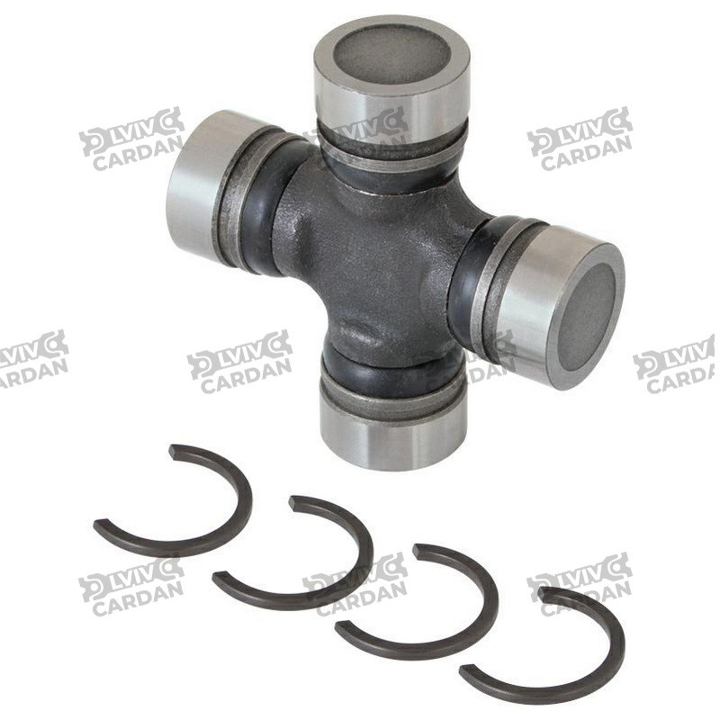 Хрестовина карданного валу 28,6x92,3, бокова змазка, 492-2 (DRIVESHAFT PARTS)