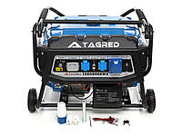 Бензиновий генератор TAGRED TA6500GKWX, 6 - 6.5 кВт, мідна обмотка