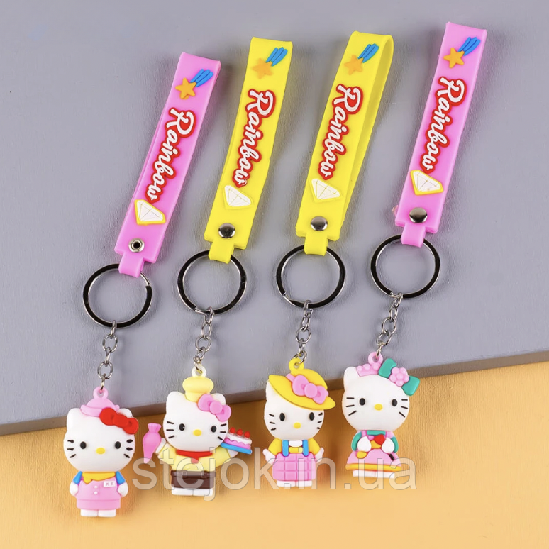 Брелоки гумові Хеллоу Кітті, фото 1
