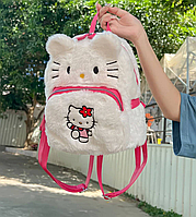 Рюкзак Sanrio світлий для дівчинки, hello kitty аніме портфель