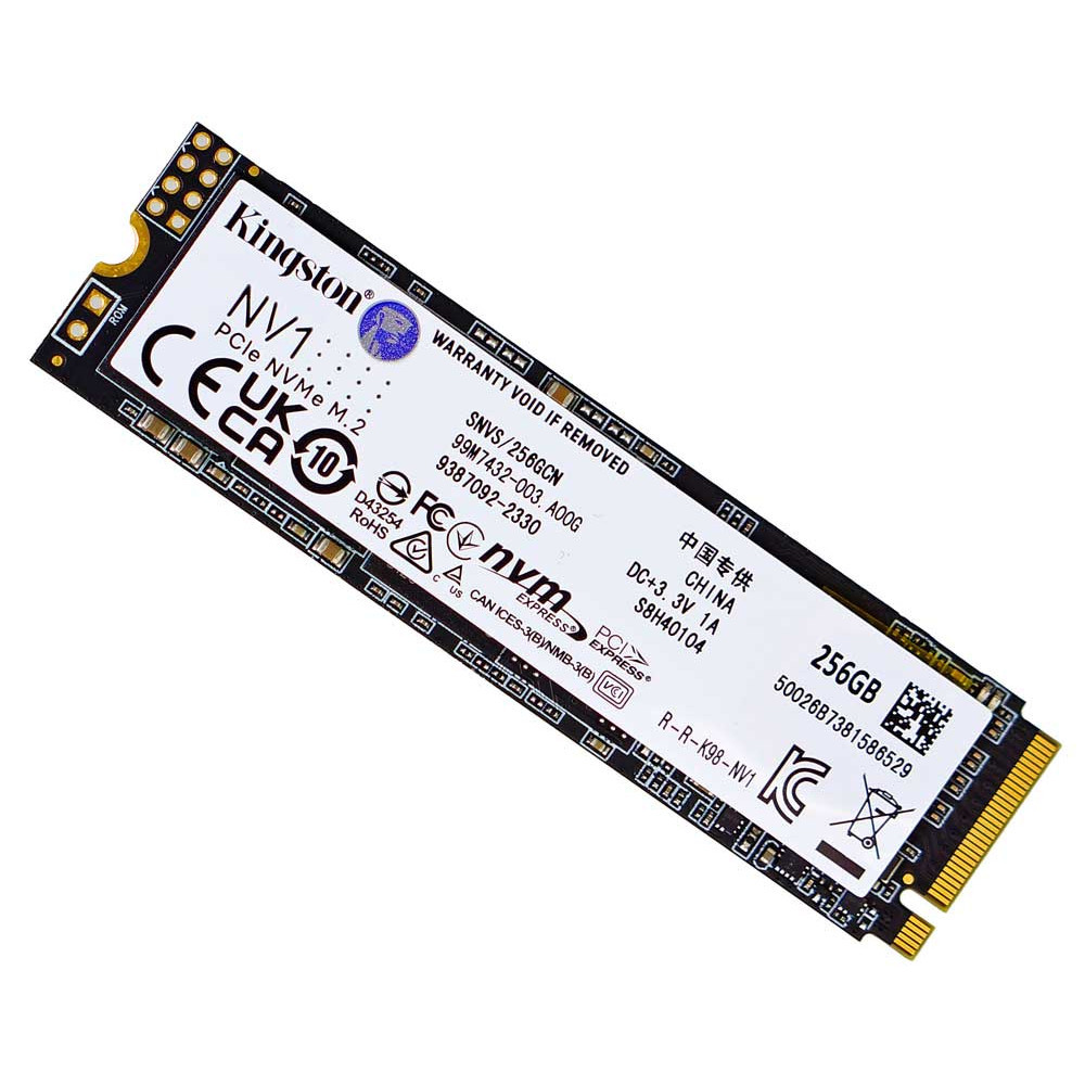 SSD M.2 256 GB NV1 диск — твердотільний накопичувач NVMe 2280 PCIe Gen3.0 x4 Kingston SNVC/256GCN