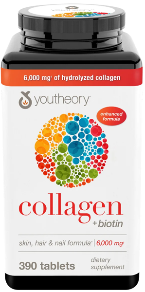 Collagen Plus Biotin 390 таблеток (Шкіра, Суглоби, Кістки, Судини)