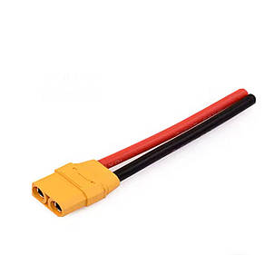 Роз'єм живлення XT90 (мама) з проводом 12 AWG, фото 2
