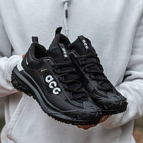Чоловічі термо кросівки Nike ACG Mountain Fly Gore-Tex Black чорні водонепроникні, фото 3