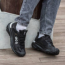 Чоловічі термо кросівки Nike ACG Mountain Fly Gore-Tex Black чорні водонепроникні, фото 5